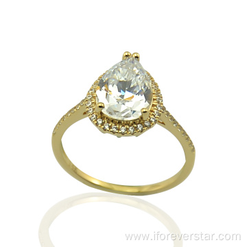 Engagement Gold Jewelry Custom Rings in 14K Yellow